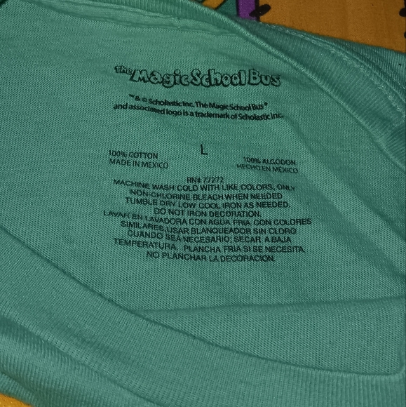 The Magic School Bus Scholastic Shirt Book Tee - Picture 3 of 5